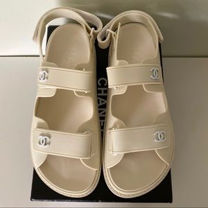 Chanel Velcro Dad Sandals